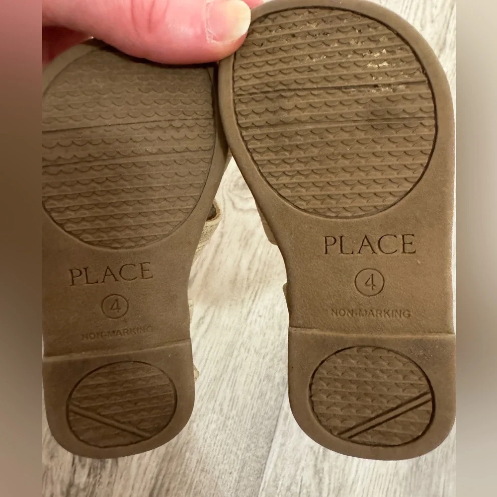 The Children's Place Tan Gladiator Sandals